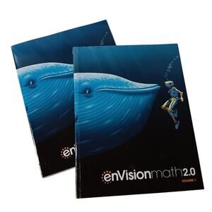 EnVision Math‎ Grade 5 Package Volumes 1 & 2 Common Core Workbook Bundle